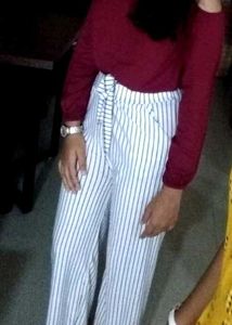 Striped Wide Leg Pants