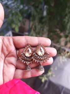combo offer Elegant Jhumka Earring Set