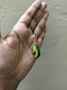 Avocado Clay Phone Charm 🥑