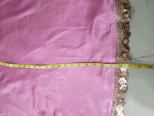 Baby Pink Satin Gown