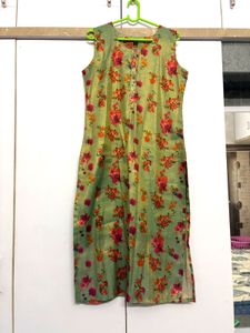 Floral Print Kurta