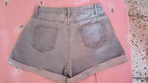 Denim Wide leg Shorts