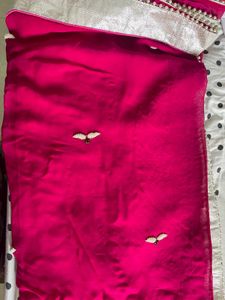 Beautiful Pure Georgette Saree