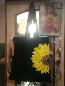 Hand-painted Tote Bag