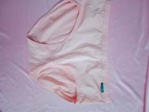 🌸 Baby Pink Cotton Bikini Panty – Soft & Cute 🌸