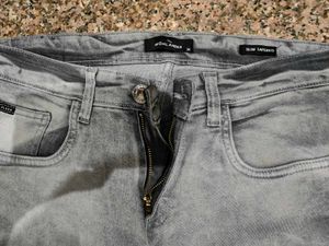 Grey Jeans Men