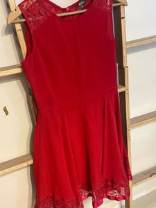 Red Lace Dress