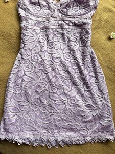 Savana Liliac Lace Dress