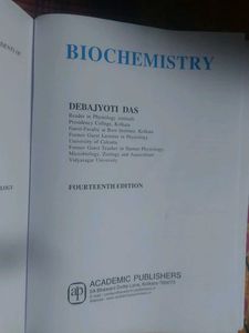 Biochemistry 14th Edition by Debajyoti Das
