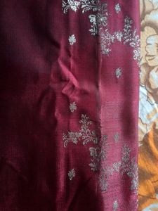 Benarasi Saree With Blouse Piece Attached