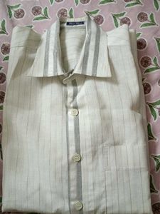 Striped Button-Down Shirt
