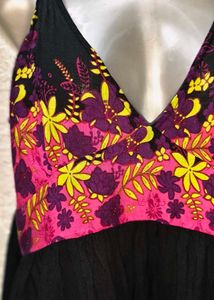 Tops &amp; Dresses For Rs.99 Only/ Floral Black Dress