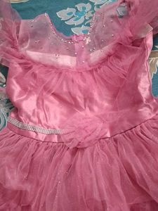 Pink Tulle Party Dress