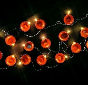 Combo Offer - Diya &amp; Heat Shaped String Light + Free Gift 🎁
