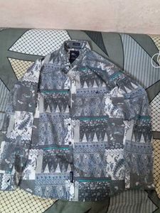 Patterned Casual Shirt