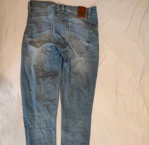 Light Wash Denim Jeans (Size S/26/28)