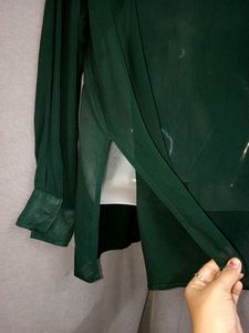 DHAMAKA 💥 OFFERS VELVET COLLAR SHIRT FOR WOMEN&#39;S
