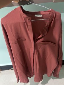 Rust Colored Blouse