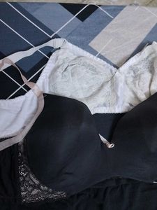 Combo Of Four Imported Fabric Bra M Panty
