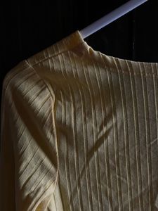 Yellow Long Sleeve Top