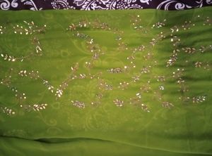 Hand Work Saree With Unstitched Blouse