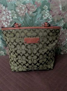 Coach Signature Handbag