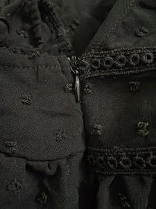 Shein Y2k Korean Swiss Dot Crop Top