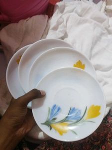 tea plate set aesthetic plates