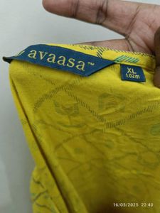Soft Rayon Xl Avaasa Kurta With 3/4th Hand