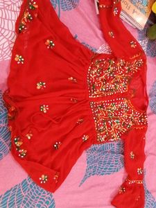 I Am Selling Chikankari Short Kurti
