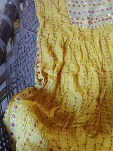 Yellow Embroidered Dress
