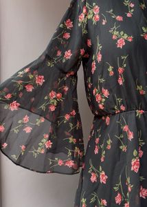 Floral Print Mini Dress