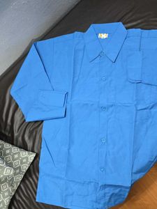 Blue Uniform Shirt - Size 46 Childern