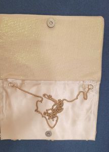 Accessorize Floral Handwork Ziptop Clutch Bag