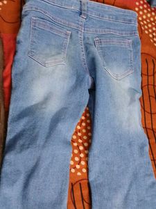 Floral Denim Jeans