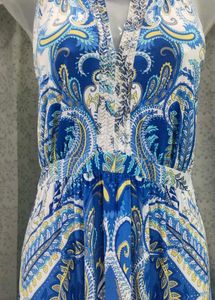 Boho Chic Paisley Maxi Dress
