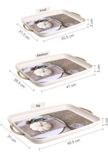 Nayasa Propser Plastic Rectangular serving Tray