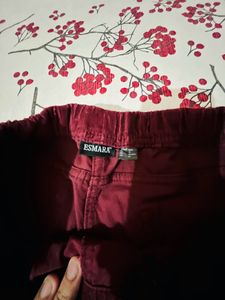 Maroon Trouser