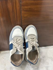 Casual white &amp;  Blue Sneakers
