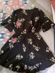 Floral Print Mini Dress