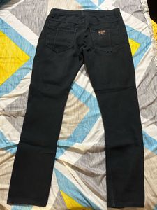 Black Straight Leg Jeans
