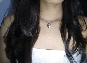 Silver Butterfly Pendant