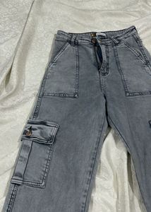 Off Duty Thick Cargo Jeans 🩷