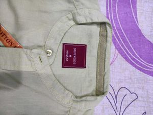 Men&#39;s Casual Shirt Mandarin collar