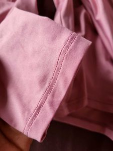 H&amp;M Long Sleeve Microfibre Top Dusty Pink/S