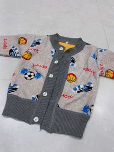 Cute Kids' Cardigan Set