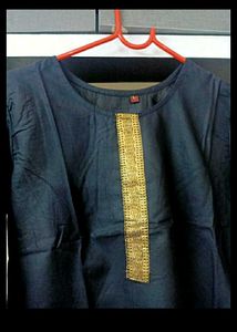 200- fixed NEW Black Pattu Kurti