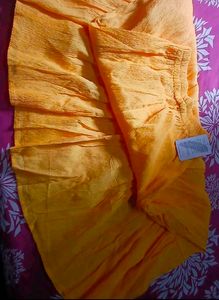 Women Yellow Maxi Skirt