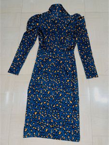 Leopard Print Midi Bodycon