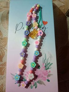 Beaded Flower Phone Charm